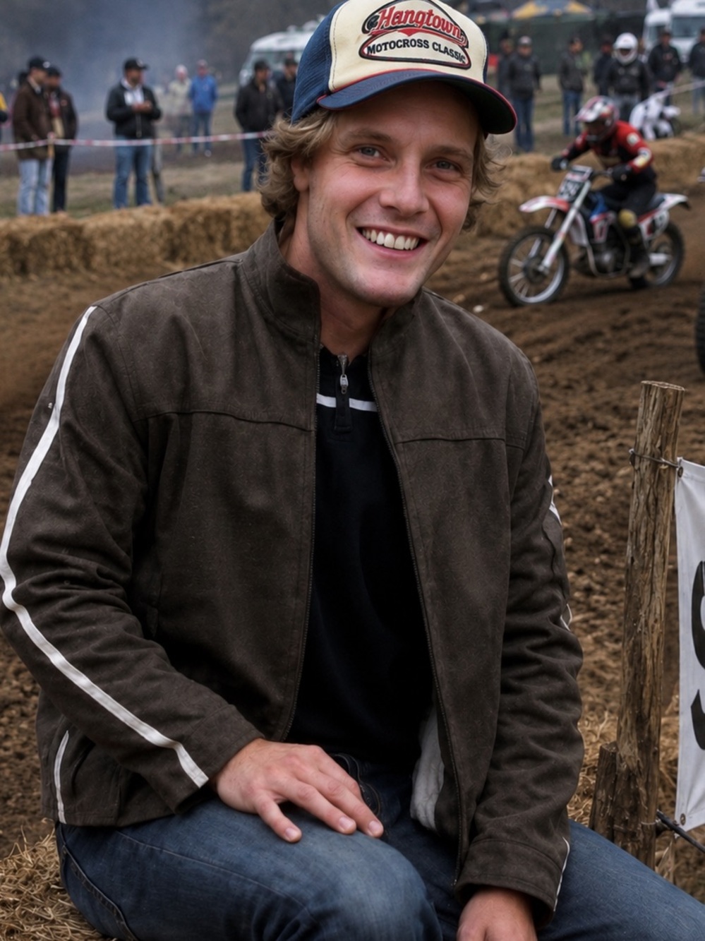 Lakeland Fine Leather racing jacket - tan